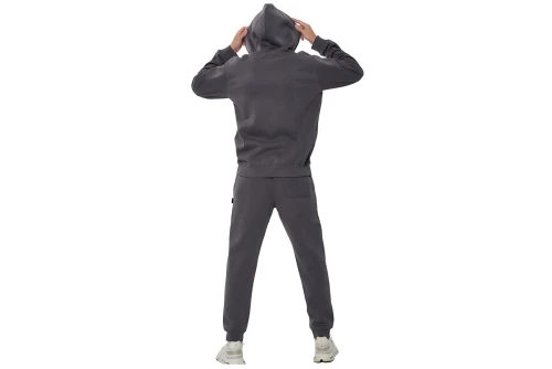 Body Action Fleece Παντελόνι Φόρμας Ανδρικό (023634 BOULEVARD GREY-03B)