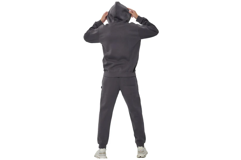 Body Action Fleece Παντελόνι Φόρμας Ανδρικό (023634 BOULEVARD GREY-03B)