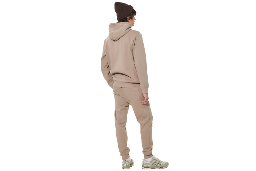 Body Action Fleece Παντελόνι Φόρμας Ανδρικό (023634 TEAK BEIGE-05C)