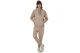 Body Action Fleece Παντελόνι Φόρμας Ανδρικό (023634 TEAK BEIGE-05C)