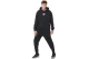 Body Action Tapered Fleece Παντελόνι Φόρμας Ανδρικό (023635 BLACK-01)