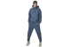 Body Action Tapered Fleece Παντελόνι Φόρμας Ανδρικό (023635 BLUE STONE-04C)