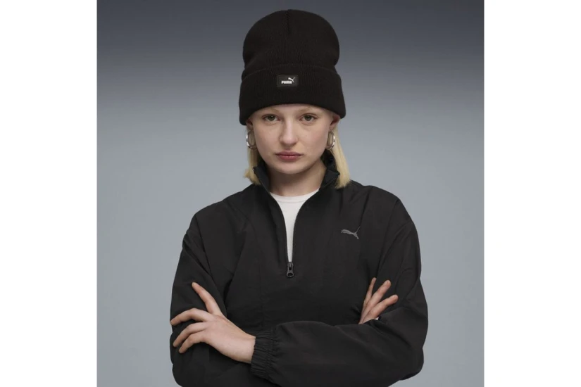 Puma Essential Mid Crown Χειμερινό Σκουφάκι Μαύρο