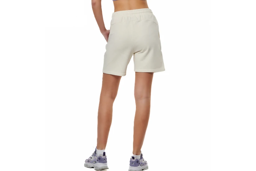 Body Action Gymtech Sweat Γυναικείο Αθλητικό Σορτς Εκρού