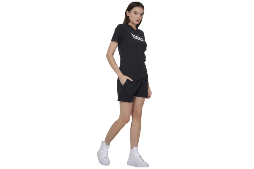 Body Action Essentials Jersey Γυναικείο Αθλητικό Σορτς Μαύρο