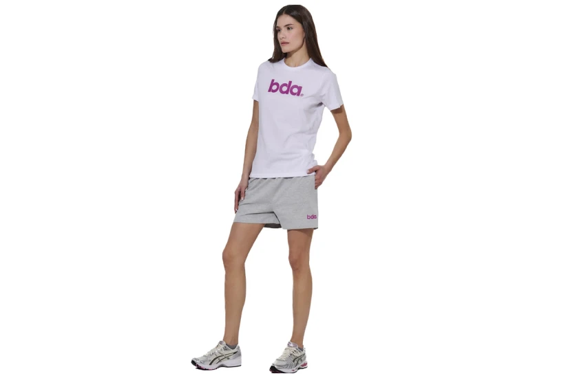 Body Action Essentials Jersey Γυναικείο Αθλητικό Σορτς Γκρι Ανοιχτό