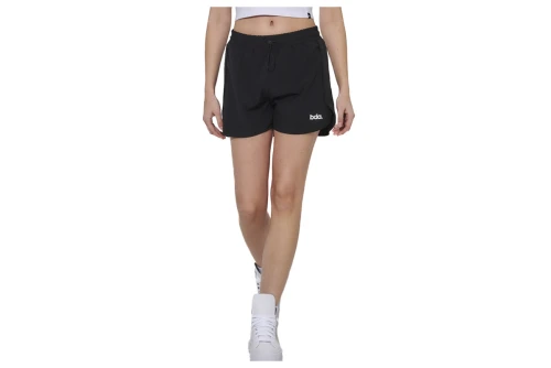 Body Action 2-In-1 Σορτς Με Εσωτερικό Κολάν Γυναικείο (031618 BLACK-01)