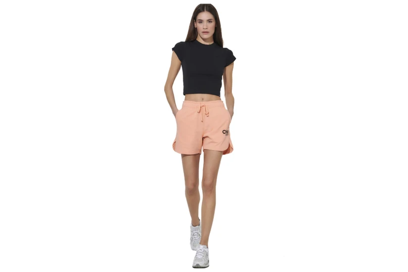 Body Action Sportswear Γυναικείο Αθλητικό Σορτς Σομόν