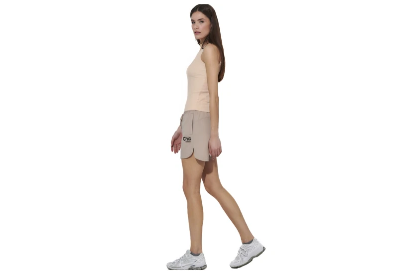 Body Action Sportswear Γυναικείο Αθλητικό Σορτς Μπεζ