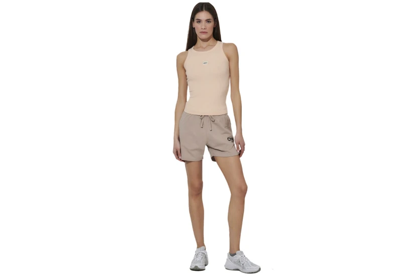 Body Action Sportswear Γυναικείο Αθλητικό Σορτς Μπεζ