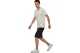 Body Action Tech Fleece Ανδρική Βερμούδα Cargo Μαύρη