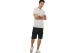 Body Action Tech Fleece Ανδρική Βερμούδα Cargo Μαύρη