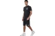 Body Action Sportswear Ανδρική Αθλητική Βερμούδα Μαύρη
