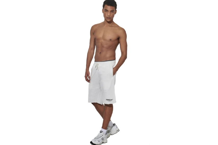 Body Action Sportswear Ανδρική Αθλητική Βερμούδα Λευκή