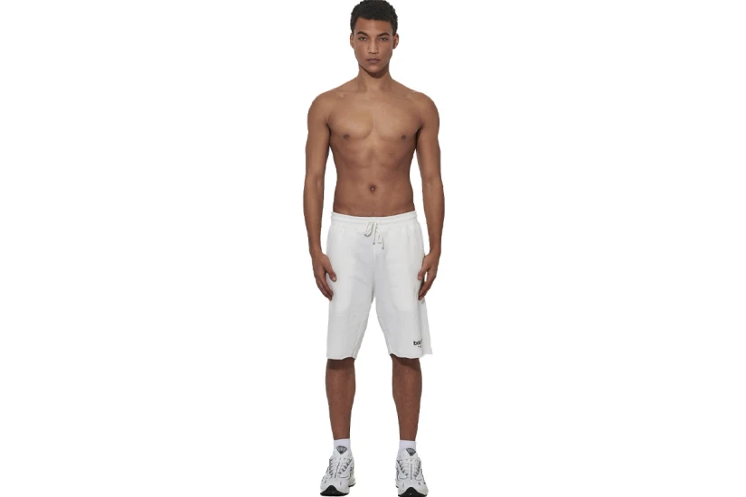 Body Action Sportswear Ανδρική Αθλητική Βερμούδα Λευκή