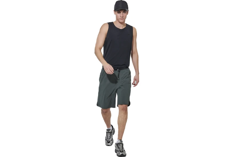 Body Action Workout Ανδρική Αθλητική Βερμούδα Χακί