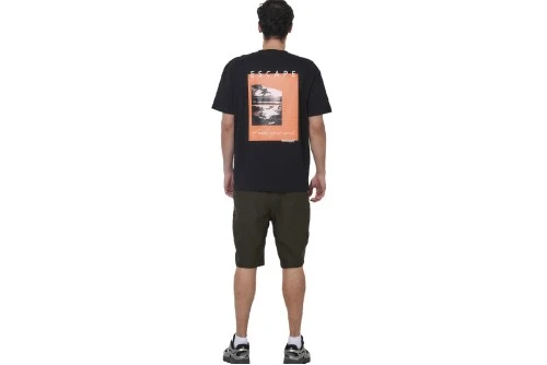 Body Action Tech Stretch Βερμούδα Αθλητική Ανδρική (033622 DARK KHAKI-07G)