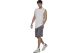 Body Action High Density Logo Terry Ανδρική Αθλητική Βερμούδα Γκρι Σκούρο