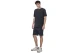 Body Action Cotton Terry Ανδρική Αθλητική Βερμούδα Μαύρο