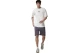 Body Action Cotton Terry Ανδρική Αθλητική Βερμούδα Γκρι Σκούρο