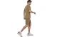 Body Action Cotton Terry Ανδρική Αθλητική Βερμούδα Χακί