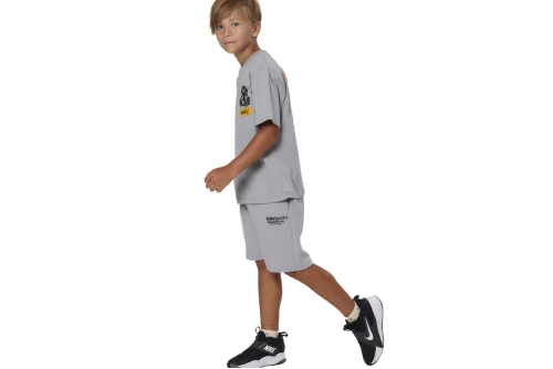 Body Action Tech Fleece Βερμούδα Αθλητική (034604 ULTIMATE GREY-03)