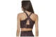 Body Action Cross-Over Straps Γυναικείο Μπουστάκι Μαύρο, Καφέ, Λευκό