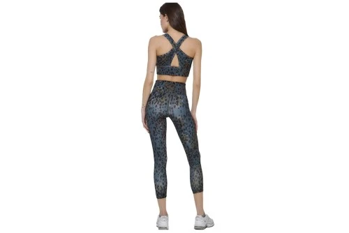 Body Action Cross-Over Straps Μπουστάκι Γυναικείο (041615 STONE LEOPARD-7)