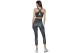 Body Action Cross-Over Straps Γυναικείο Μπουστάκι Κυπαρισσί, Μαύρο, Μουσταρδί