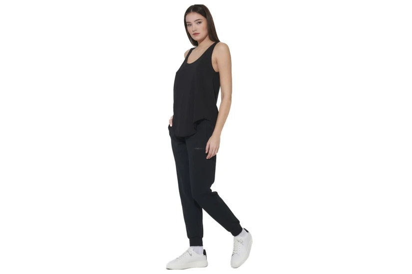 Body Action Modal Γυναικεία Αμάνικη Μπλούζα Μαύρη