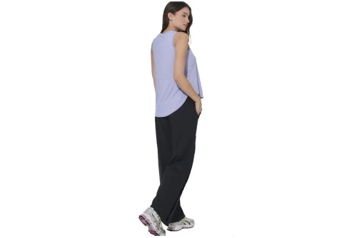 Body Action Loose Breathable Yoga Μπλούζα Αμάνικη Γυναικεία (041620 VIOLET BLUE-04)