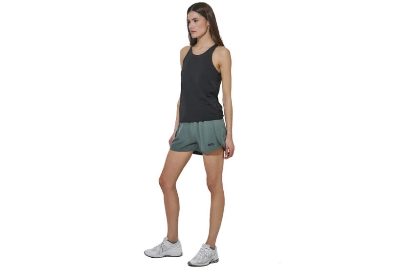 Body Action Cross-Back Yoga Γυναικεία Αμάνικη Μπλούζα Μαύρη