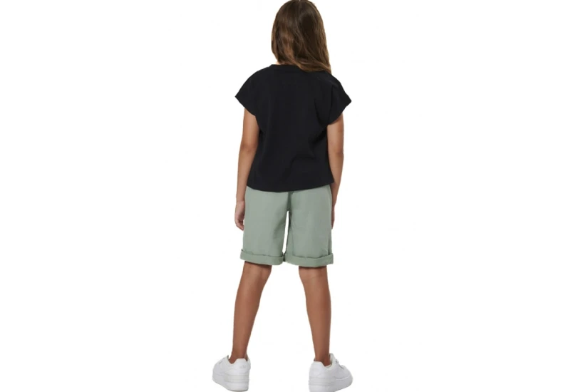 Body Action Heavy Jersey Graphic Παιδική Αμάνικη Μπλούζα Μαύρη