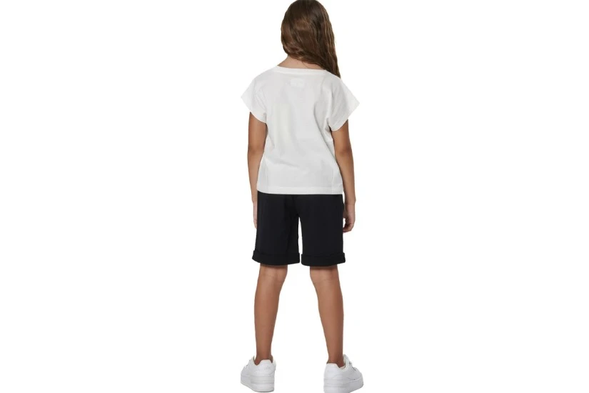 Body Action Heavy Jersey Graphic Παιδική Αμάνικη Μπλούζα Λευκή