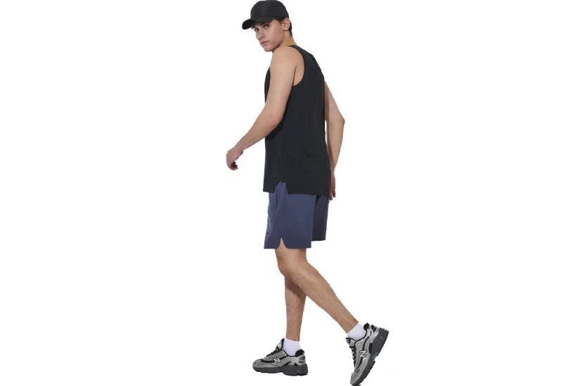 Body Action Lightweight Yoga Ανδρική Αμάνικη Μπλούζα Μαύρη