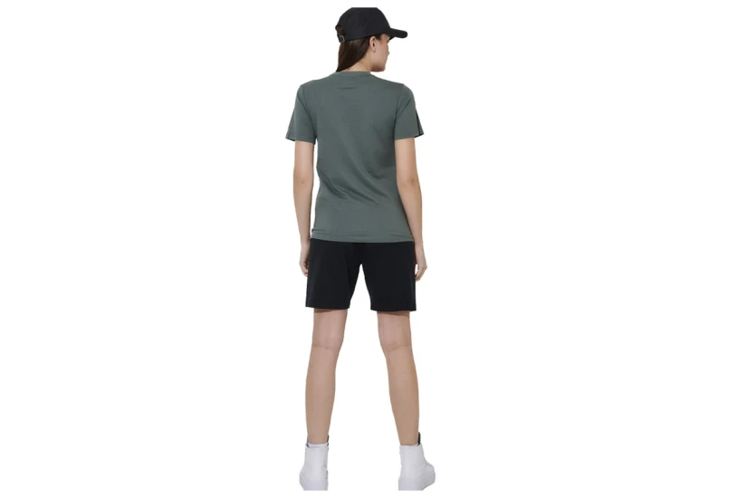 Body Action Logo Γυναικείο Κοντομάνικο T-Shirt Χακί