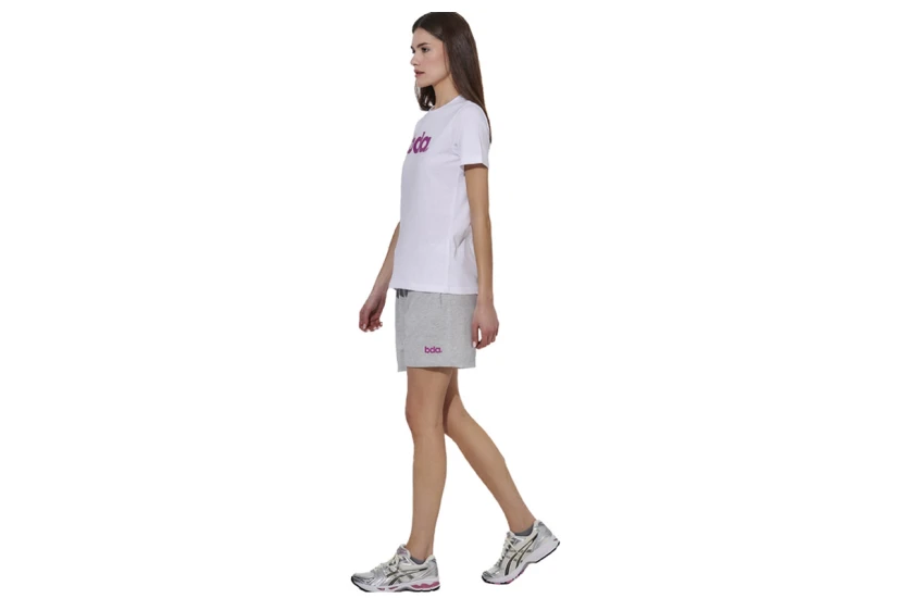 Body Action Classic Γυναικείο Κοντομάνικο T-Shirt Λευκό