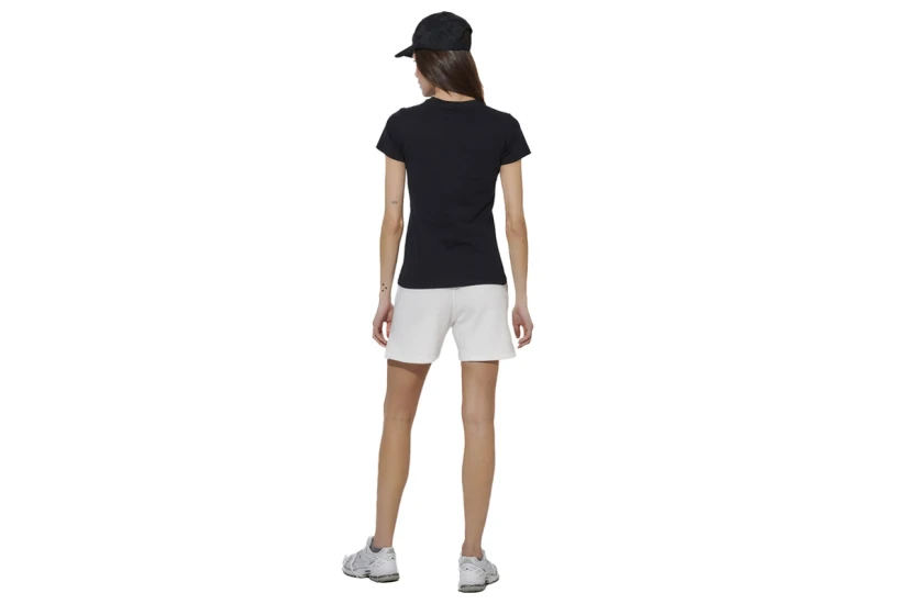 Body Action Slim Fit Γυναικείο Κοντομάνικο T-Shirt Μαύρο
