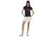 Body Action Slim Fit Γυναικείο Κοντομάνικο T-Shirt Μαύρο