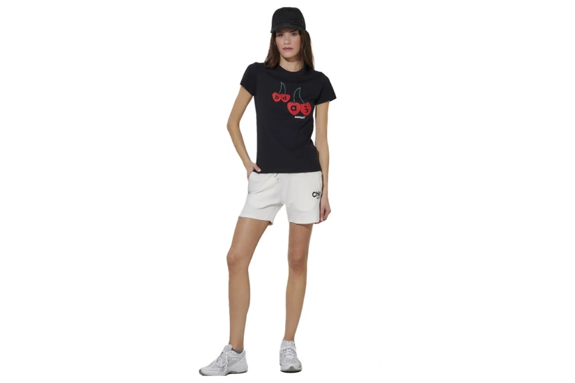 Body Action Slim Fit Γυναικείο Κοντομάνικο T-Shirt Μαύρο