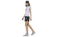 Body Action Slim Fit Γυναικείο Κοντομάνικο T-Shirt Λευκό