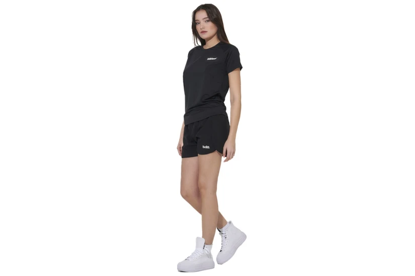 Body Action Training Γυναικείο Κοντομάνικο T-Shirt Μαύρο