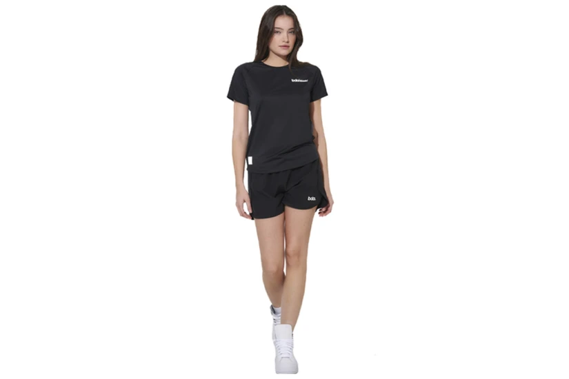 Body Action Training Γυναικείο Κοντομάνικο T-Shirt Μαύρο