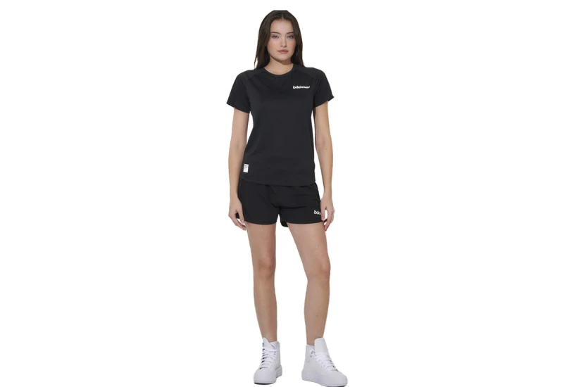 Body Action Training Γυναικείο Κοντομάνικο T-Shirt Μαύρο