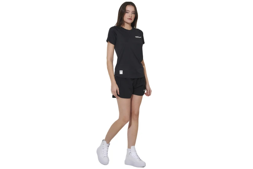 Body Action Training Γυναικείο Κοντομάνικο T-Shirt Μαύρο