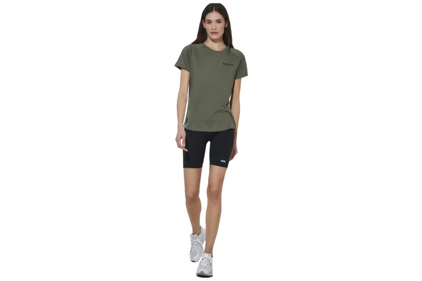 Body Action Training Γυναικείο Κοντομάνικο T-Shirt Χακί