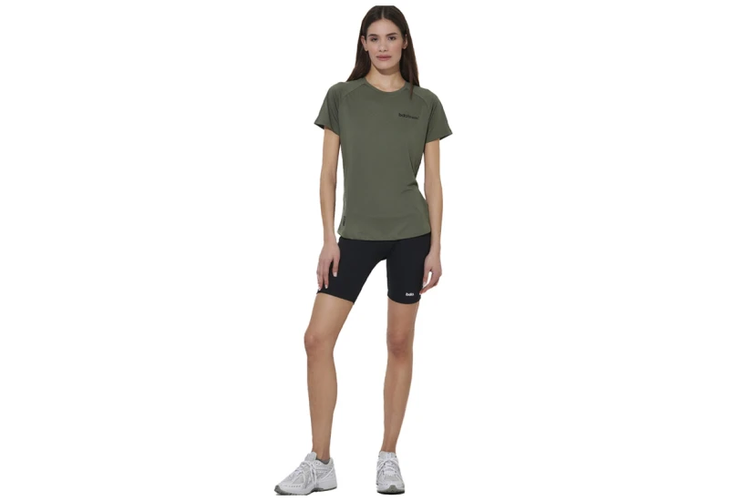 Body Action Training Γυναικείο Κοντομάνικο T-Shirt Χακί