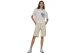 Body Action Mercerised Γυναικείο Κοντομάνικο T-Shirt Λευκό