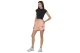 Body Action Stretch Jersey Γυναικείο Κοντομάνικο Cropped T-Shirt Μαύρο