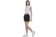 Body Action Stretch Jersey Γυναικείο Κοντομάνικο Cropped T-Shirt Λευκό